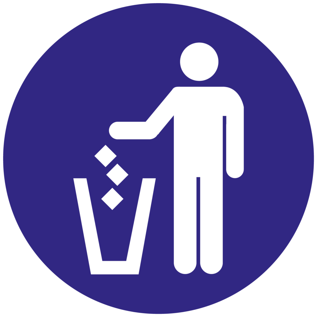 In het Magic Circus gooi je je afval in de goede afvalbak. Help mee het afval te scheiden!