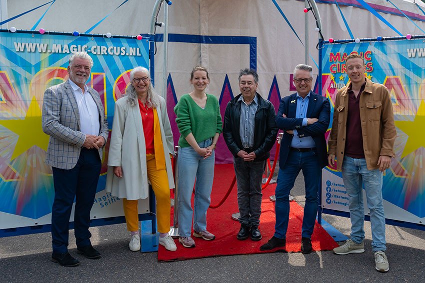 Deelnemers Magic Circus Zero Emissie Zones Bijeenkomst Oosterpark 2024