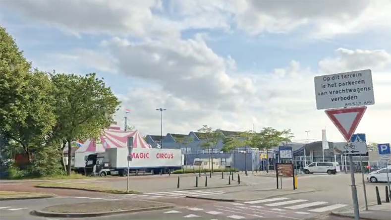 Waar staat Magic Circus in Rijswijk?