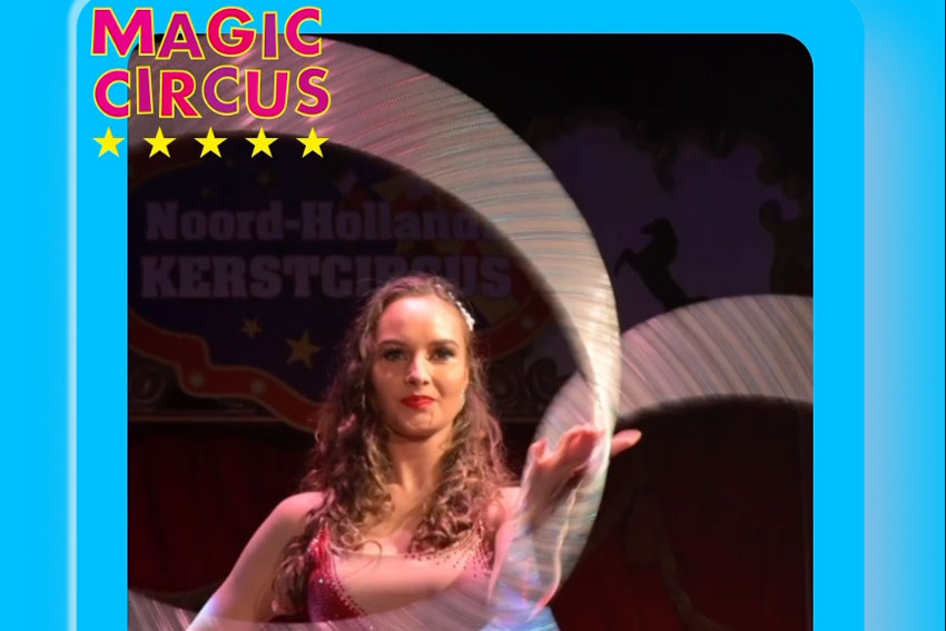 Magic Circus Bola 2026 met Nathalie Enoch Fröchte.