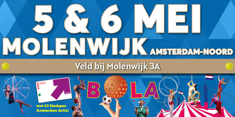 Magic Circus in Amsterdam-Noord / Molenwijk 2026