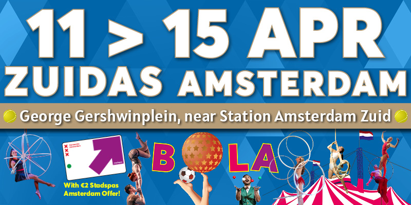 Magic Circus at Amsterdam Zuidas 2026