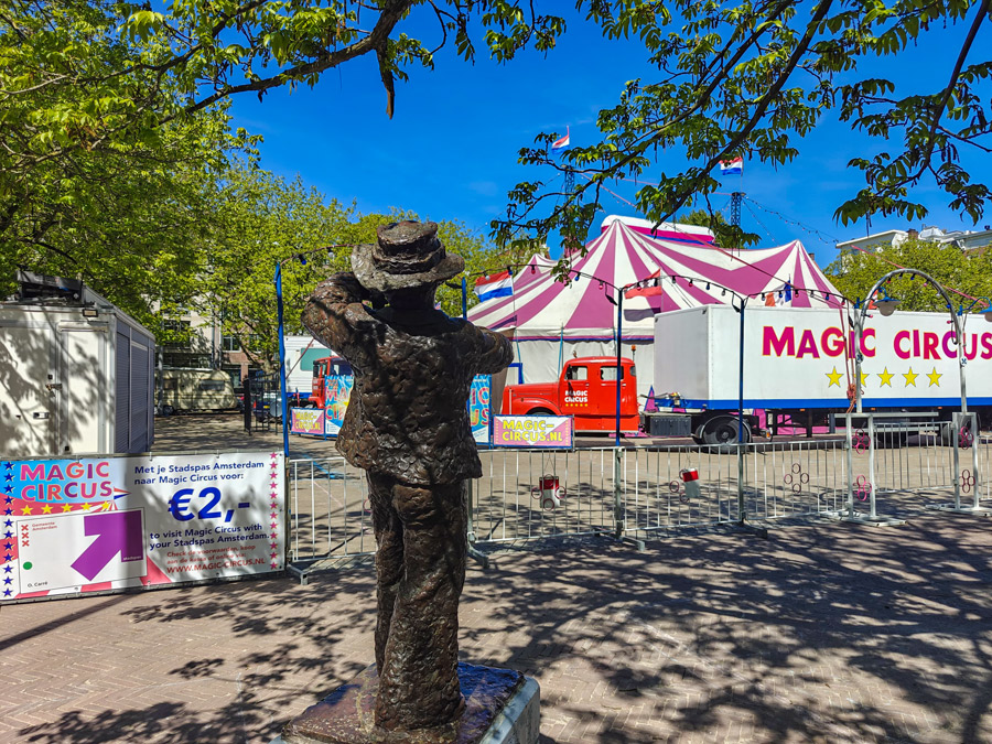 Magic Circus op het Amstelveld in Amsterdam Centrum 2026